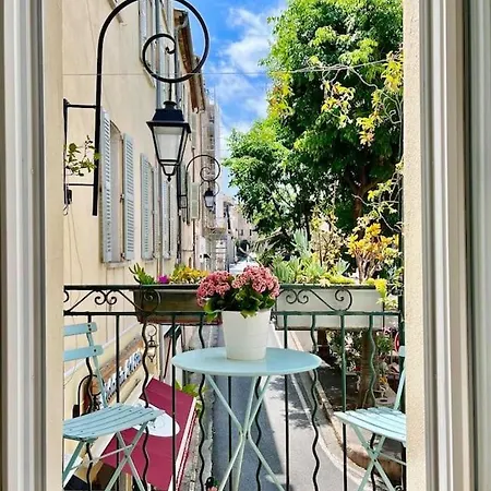 Coeur Du Vieil Studio Duplex Lägenhet Antibes